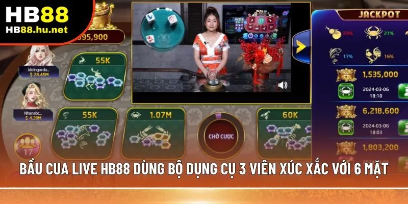 Bầu cua live HB88 