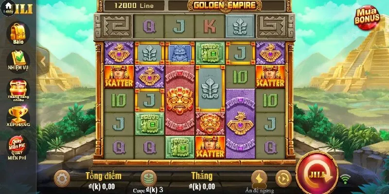 Đế Quốc Hoàng Kim là game nổ hũ nổi bật tại HB88