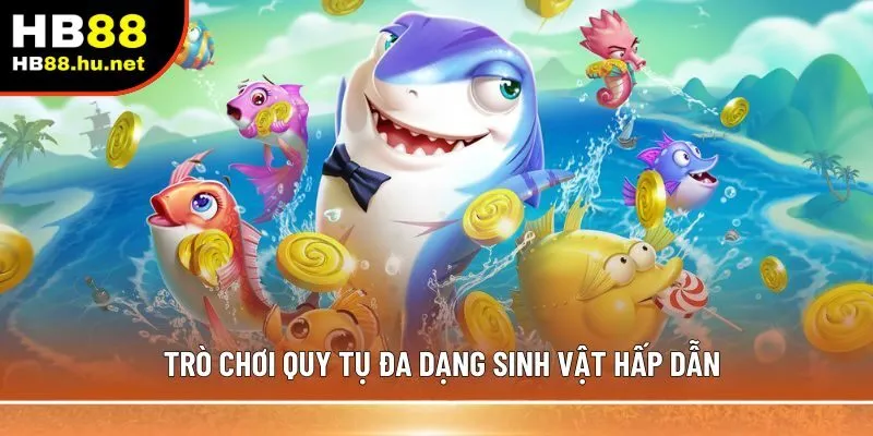 Trò chơi quy tụ đa dạng sinh vật hấp dẫn